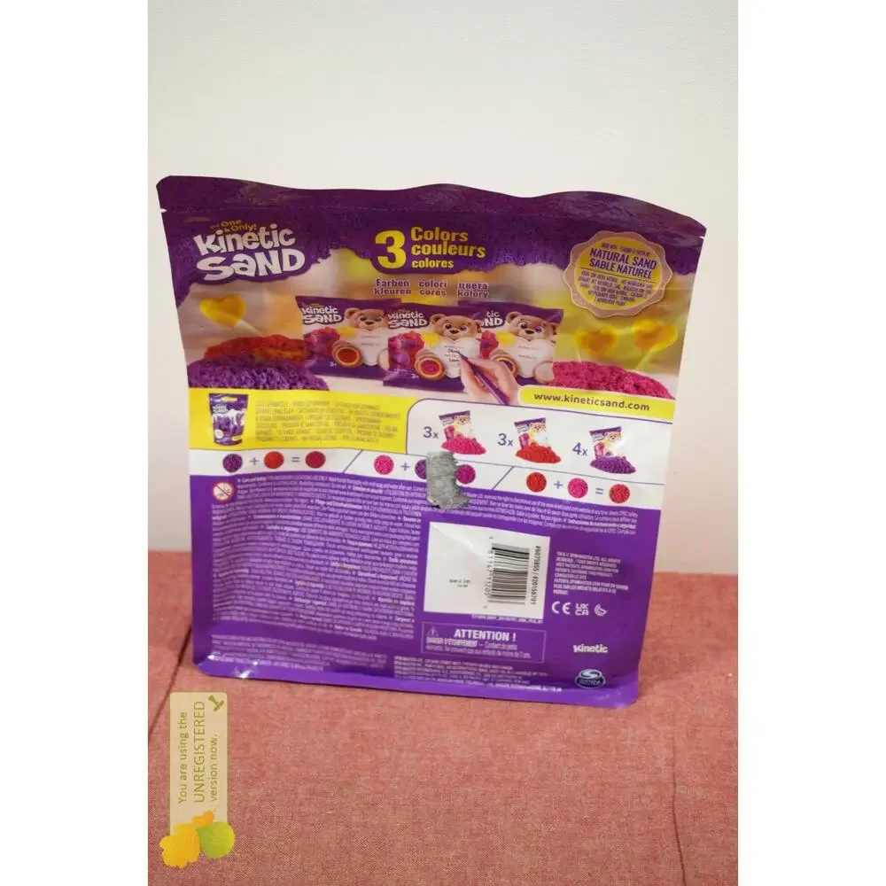 Kinetic Sand Valentine's Day Bag with 10 Pouches